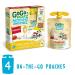 GoGo SqueeZ Morning SmoothieZ Strawberry Gluten Free Yogurt & Oat Pouches - Kids' Individual Snacks, No Preservatives, Convenient, Reclosable & BPA Free (4 Pack, 3 oz) - Buy Online on GoSupps.com