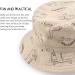 XIAOHAWANG Baby Boy Sun Hat | Dinosaur Bucket Hat for Infant Toddler | 1-2 Years, Khaki - Buy Online on GoSupps.com