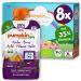 Pumpkin Organics Bio Vegetable Cereal Quets 8 Pack pumpkin pear apple plum oats without added sugar - baby food for babies from the 8th month - vegetarian (8x100g)