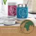 Reer Stainless Steel Warming Box for Baby Food - 300ml Berry Red | Anti-Slip Base | International Shipping - Buy Online on GoSupps.com
