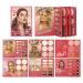 Ensemble Complet De Maquillage Pour Le Visage Shimmer Portable Longue Dur e Ensemble De Surligneur De Fard Paupi res | Palette Multifonctionnelle De 6 Pages Pour La Sc ne Les Rendez-vous Les Vo