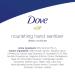 Dove Nourishing Hand Sanitizer - 99.99% Germ Protection, 61% Alcohol, 8oz (Pack of 4) - Deep Moisture & Lasting Hydration - Buy Online on GoSupps.com