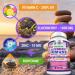 Premium Elderberry Capsules with Zinc, Vitamin C & Bioperine - 120 Vegan Sambucus Pills for Triple Immune Support - Buy Online on GoSupps.com