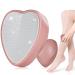 Nano crystal hair remover crystal epilate women reusable magical nano hair remover crystal hair eraser for legs arms and back (pink)