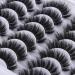 8D Fluffy False Eyelashes - 14 Pairs Wispy Faux Mink Cat Eye Lashes | Lightweight & Easy to Wear - Buy Online on GoSupps.com