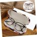 Solustre 3 Sets Glasses Case - Dual Use Travel Organizer & Protector Clipper Jaw Trainer Double-Layer Container with Flocking Cloth - Buy Online on GoSupps.com