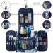 Blue Lotus Large Travel Hanging Toiletry Wash Bag for Women | Makeup Cosmetic Organizer - Buy Online on GoSupps.com
