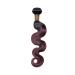 SEGO Brazilian Human Hair Bundles | 100% Unprocessed Body Wave Weave Extensions | Virgin Natural Black/Weinrot - 20 1 Bundle - Buy Online on GoSupps.com