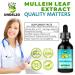 Undelio's Herbal Mullein Leaf Extract - Organic Alcohol-Free Tincture for Respiratory Lung Sleep Digestive Support - Non-GMO Vegan 2 fl. Oz Immune Health Lung Detox - Buy Online on GoSupps.com