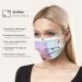 HARD 50 pcs Disposable Face Masks | Made in Germany | CE Certified | Triple Layer Filtration | Elastic Earloops | Rainbow Lilac - Buy Online on GoSupps.com