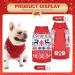 Christmas Dog Sweater - XL Turtleneck Knitwear for Puppies | Warm Snowflake & Elk Pattern Pet Care Gift - Buy Online on GoSupps.com