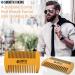 Natural Boar Bristle Beard Brush and Comb Set for Men - Facial Hair Care Gift - Mustache Grooming Tools - Buy Online on GoSupps.com