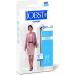 JOBST Opaque Knee High Compression Stockings 15-20 mmHg - Open Toe, Large, Natural - Buy Online on GoSupps.com