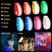 Funmo 8 Pack LED Bracelets - Flashing Light-Up Bands for Kids | Perfect for Parties Concerts and Night Sports - Buy Online on GoSupps.com