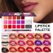 G n rique Lipstick Palette Set Waterproof Makeup Kit 18-Color Long-Lasting Moisturizing Lip Gloss Matte Creamy Colors Palette Collection for Gathering Daily 25g - Buy Online on GoSupps.com