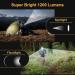Rechargeable LED Headlamp 2 Pack | Bright Hands-free Head Light for Outdoor Activities | 6 Modes Adjustable Wide Beam | Red & White Light | Perfect for Hiking, Camping - Adults - Buy Online on GoSupps.com