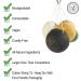 10 Pack Konjac Sponge Set: Activated Bamboo Charcoal Facial Sponges for Gentle Cleansing and Exfoliation - Turmeric, French Green, Rose, Red Clay - Face and Body - Bare Essentials Living - Buy Online on GoSupps.com