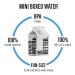 Boxed Water 8.5 oz (24 Pack) | Purified Drinking Water in Plant-Based Cartons | Eco-Friendly, BPA-Free, and Refillable | More Sustainable than Plastic Bottles - Buy Online on GoSupps.com