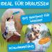 Rootnoot Frisbee for Dogs | Soft Stable Floatable & Tooth-Gentle | Eco-Friendly Super Spar Set (2x Frisbee 2x Ball) - Buy Online on GoSupps.com