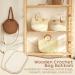 Wooden Crochet Bag Bottoms - 2 Piece Oval Wood Base for DIY Basket Weaving and Purse Making | 11.81 x 7.68 x 0.1 Inch - Buy Online on GoSupps.com