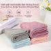 Domxies Microfiber Hair Towel Wrap - Ultra Absorbent Fast Drying Hair Towel for Long, Curly, Thick, Frizzy Hair - Grey+Mint Green - Buy Online on GoSupps.com