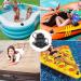 Inflatable Boat Spiral Air Plugs - 2 Pack, One-way Inflation Replacement Screw Boston Valve for Boats, Rafts, Kayaks - Black - Buy Online on GoSupps.com
