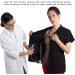 Post Op Easy Open Mastectomy Recovery Top with Pockets & Fasteners for Drains - Black Medium - Buy Online on GoSupps.com