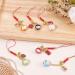 WEBEEDY 6PCS Lucky Cat Beckoning Cat Keychains Pendant Japanese Maneki Neko Cat Charm Mascot Pendants Fortune Pendants Wealth Health Fortune Evil Avoiding Hanging Ornaments - Buy Online on GoSupps.com