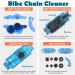 Bike Chain Cleaner Kit - Cycling Chain Cleaning Tool for Mountain, Road, BMX Bikes - Drivetrain, Gear, Cassette, Sprockets - 4 Piece Set - Buy Online on GoSupps.com