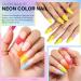 AIMEILI Neon Gel Nail Polish 6 Colours Red Yellow Summer Gel Polish Set UV LED Fluorescent Nail Salon Set Gel Nail Varnish Manicure - Long Lasting & Easy to Apply 10ml - Kit 11 KIT6-11 1.67 ml (Pack of 6) - Buy Online on GoSupps.com