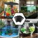 MOZEAT LENS Aquarium Filter Bag - 10 Reusable High Flow Zipper Bags for Activated Carbon & Bio-Ball - Black Network Filter Bags for Optimal Water Filtration - Buy Online on GoSupps.com