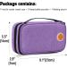 Curmio Double Layer Insulin Travel Bag - Insulated Diabetic Bag for Cooling Insulin & Accessories | Purple - Buy Online on GoSupps.com