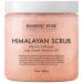 MAJESTIC PURE Himalayan Salt Body Scrub with Collagen and Sweet Almond Oil - Exfoliating Salt Scrub to Exfoliate & Moisturize Skin, Deep Cleansing - 10 oz