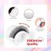 The Lash Supply Premium Volume Eyelash Extensions 0.03-0.05-0.07 C/CC/D Curl Mix Length, 9mm-20mm - Professional Supplies, Ultra Soft & Lightweight - 0.03-C - Buy Online on GoSupps.com