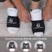 Dance Shoe Socks for Smooth Floors - 4 Pairs for Sneakers, Smooth Pivots, Turns, Knee Protection - Black - Buy Online on GoSupps.com