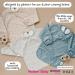 Bubba Bear Baby Weaning Bib with Sleeves | Long Sleeve Coverall Bibs Set | Toddler Led Feeding Sleeved Accessories | Waterproof Apron Cape for Babies 6 Months+ | Pink Sprinkles - Buy Online on GoSupps.com