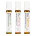 Breathe Essential Oil Blends Set, Aromatherapy Oils Roll On for Relaxing, with Focus on, Happiness - by benatu Revival Scent