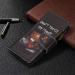 Miago Leather Wallet Case for Huawei Y5 2019 | 9 Card Slots Colorful Zipper Flip Cover Protective PU Leather Pocket - Chainsaw Bear Design - Buy Online on GoSupps.com