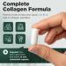 Complete Collagen Capsules for Women 1800mg Types I II III V X for Hair Skin Nails Joints & Bone Health High Absorption Anti-Aging Non-GMO Gluten-Free 90 Capsules - Buy Online on GoSupps.com