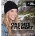 Winter Beanie Knit Hat for Men & Women - Warm & Stylish Ribbed Cap in Black - Buy Online on GoSupps.com