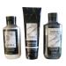BATH AND BODY WORKS MARBLE FOR MEN TRIO GIFT SET - Body Lotion - 3 IN 1 Hair  Face & Body Wash and Body Cream - FULL SIZE