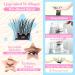 CALAILIS Self Adhesive Eyelashes - 72 Pcs D Curl Press-On Lash Clusters No Glue Needed Reusable DIY Kit with Tweezers for Beginners - ZN23 - Buy Online on GoSupps.com
