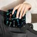 Fish Bone Print Sanitary Napkin Storage Bag | Portable Period Kit Pouch | Menstrual Cup Pad Pouch for Women/Girls - Color 11 - Buy Online on GoSupps.com
