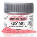The Sugar Art - Sterling Pearl - Edible Shimmer Powder For Decorating Cakes Cupcakes Cake Pops & More - Dust on Shine & Luster to Sweets - Kosher Food-Grade Coloring - Baby Girl - 2.5 grams