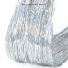 Silver Hair Tinsel Kit - 1200 Strands, Heat Resistant Fairy Tinsel for Halloween & Christmas Party - 47 Inch Sparkling Glitter Extensions in Shining Silver - Buy Online on GoSupps.com