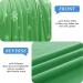 Inhand Cooling Blanket Twin Size - 59 x 79 | Q-Max 0.45 Lightweight Breathable Summer Blanket for Hot Sleepers | Decorative Cold Blanket for Night Sweats | Keep Cool with Green Snowflake Design - Buy Online on GoSupps.com