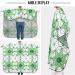 Waterproof Barber Cape - St. Patrick's Day Geometry & Cheetah Haircut Bib for Men | Unisex Hair Cutting Cape - Shop Now - Buy Online on GoSupps.com