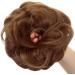 JJstar 2PCS Medium Auburn Messy Bun Hair Pieces - Curly Fake Donut Updo Scrunchies for Women & Girls - High Heat Resistant Synthetic Fiber - Buy Online on GoSupps.com