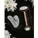 HANABEE Rose Quartz & Jade Roller Set | Gua Sha Facial Massage Tools | Beauty Gift for Women - Buy Online on GoSupps.com