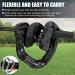 High-Security 5-Digit Number Lock Chain Bicycle Lock - 7x900mm for Bikes eBikes & Motorcycles - Durable & Safe Black Lock - Buy Online on GoSupps.com